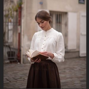 Linen “Beth” Blouse from Little Women Atelier